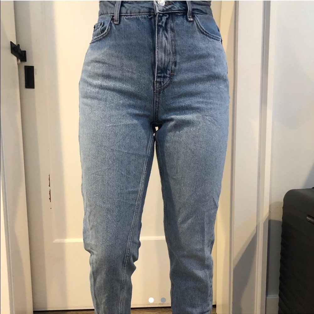 Topshop mom jeans
